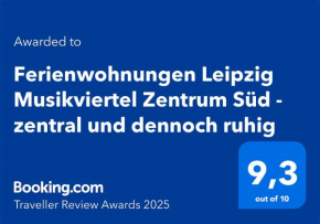 Ferienwohnungen Leipzig Musikviertel Zentrum Süd - zentral und dennoch ruhig